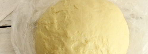 быстрое тесто для пирожков в духовке. Шаг 13