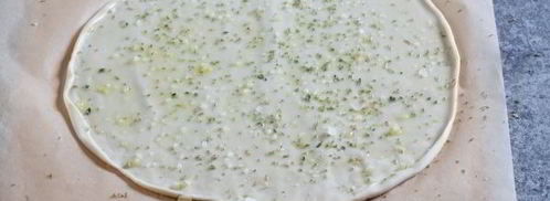 постное тесто для пиццы без дрожжей. Шаг 14