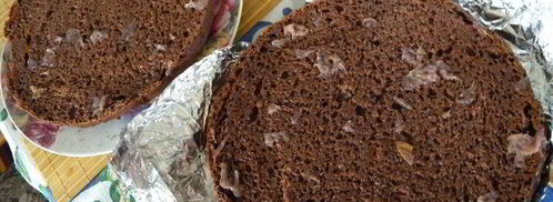 шоколадное тесто на дрожжах для выпечки. Шаг 14