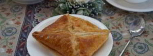 слоеное бездрожжевое тесто с творогом. Шаг 7