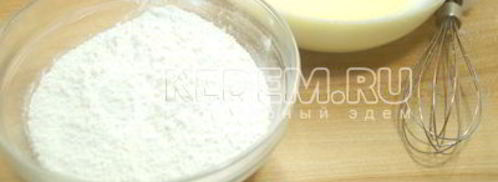 тесто для блинов на молоке. Шаг 4