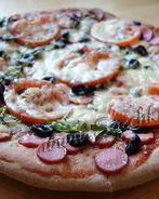 Тесто из ржаной муки для пиццы