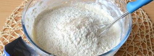 тесто на кефире для пирожков на сковороде. Шаг 7