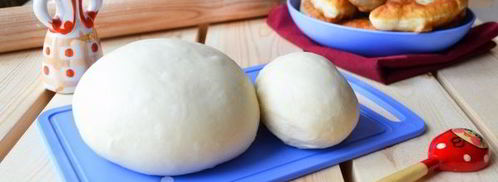 тесто на кефире для пирожков на сковороде. Шаг 10