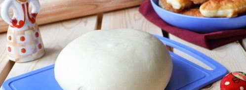 тесто на кефире для пирожков на сковороде. Шаг 11