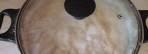 тесто на опаре для пирожков. Шаг 7