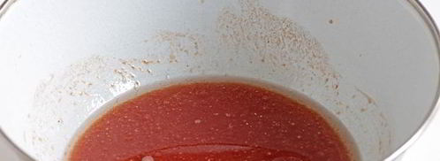 тесто на томатном соке. Шаг 4