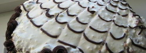 дьявольский торт без красителей. Шаг 19