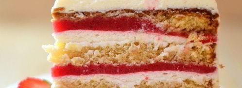 медовый торт с малиновым мармеладом. Шаг 28