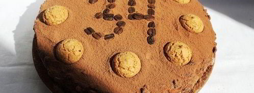 торт амаретти с заварным сметанным кремом. Шаг 21