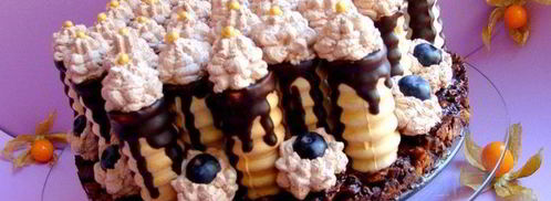 торт без выпечки детские фантазии. Шаг 15