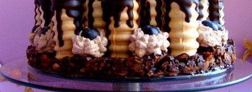 торт без выпечки детские фантазии. Шаг 16