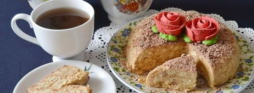 торт из печенья и сгущенки. Шаг 13