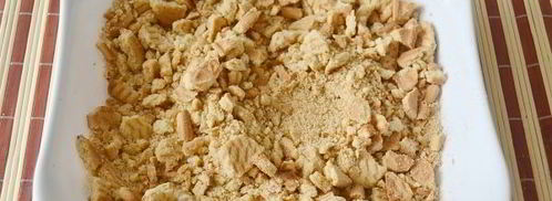 торт из печенья и сгущенки. Шаг 6