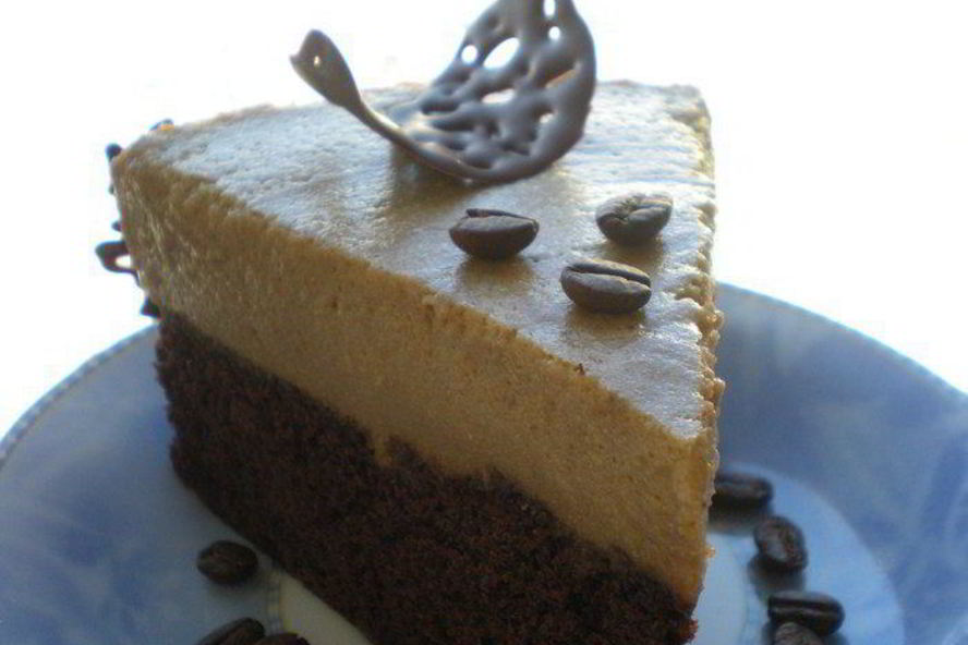 Рецепт торта капучино с кремовым ликером и нотками кофе