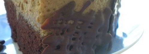 торт капучино c кремовым ликером и нотками кофе. Шаг 33