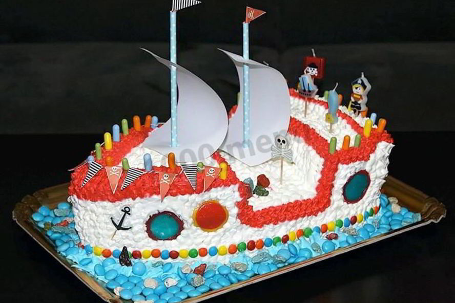 Рецепт торта корабль