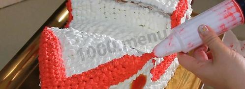 торт корабль. Шаг 8