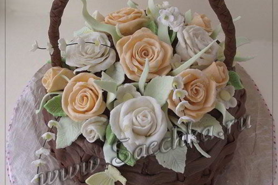 Рецепт торта корзинка