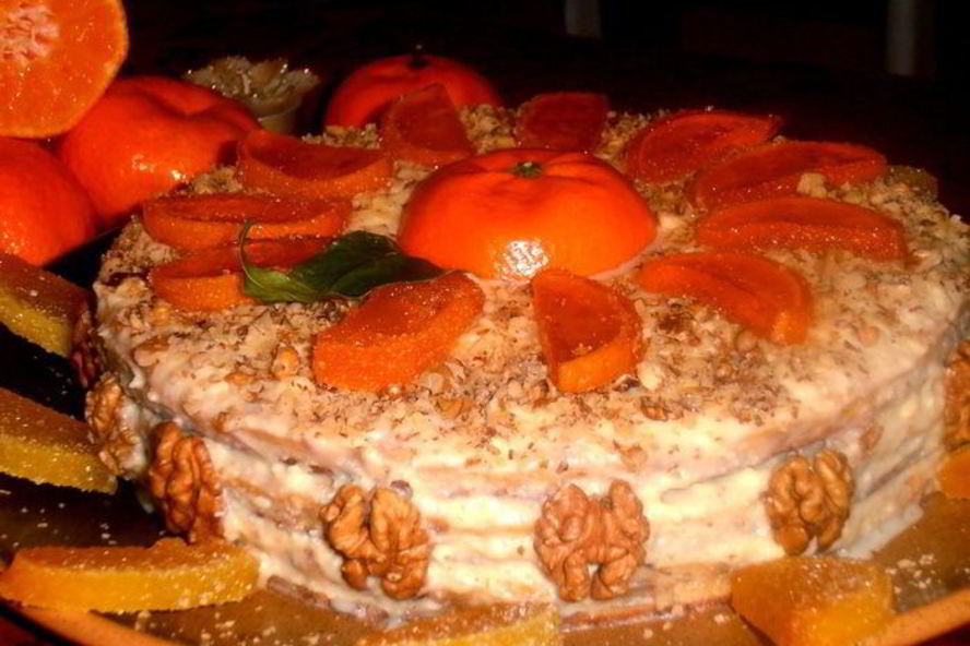 Рецепт торта мандаришка