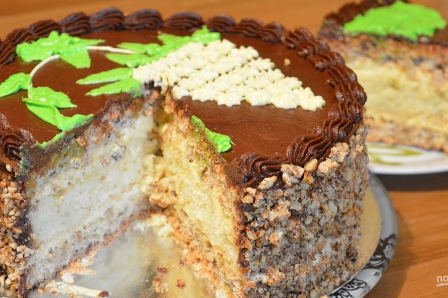 Рецепт торта по-киевски