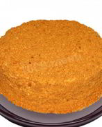 Торт рыжик классический со сметанным кремом