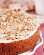 Торт с морковью и орехами