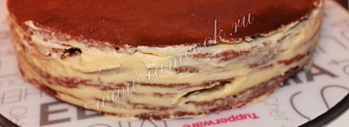 торт шоколадная девочка. Шаг 6