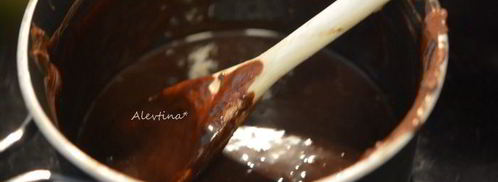 торт шоколадный с клубникой в шоколаде. Шаг 17