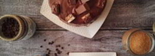 торт сникерс с карамелью. Шаг 23