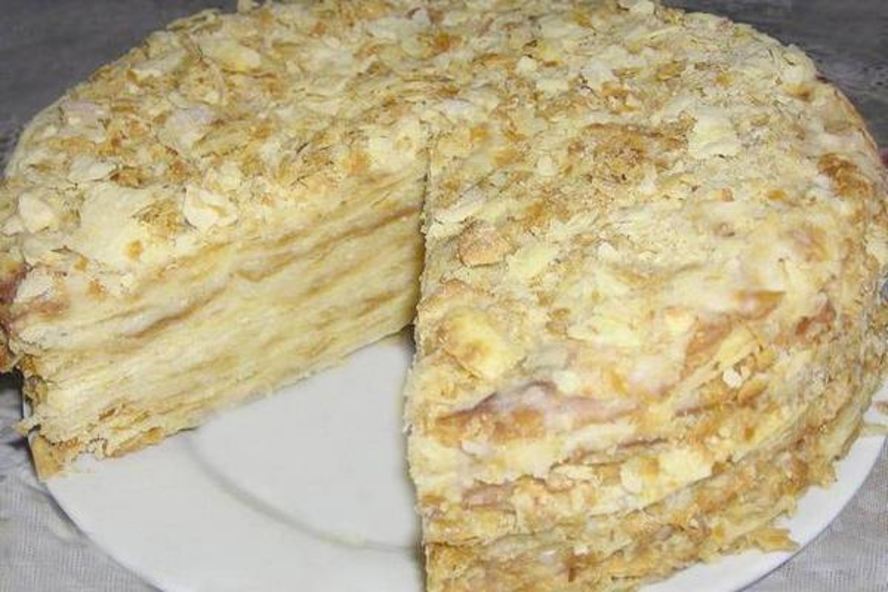 Рецепт торта старого наполеон по-домашнему