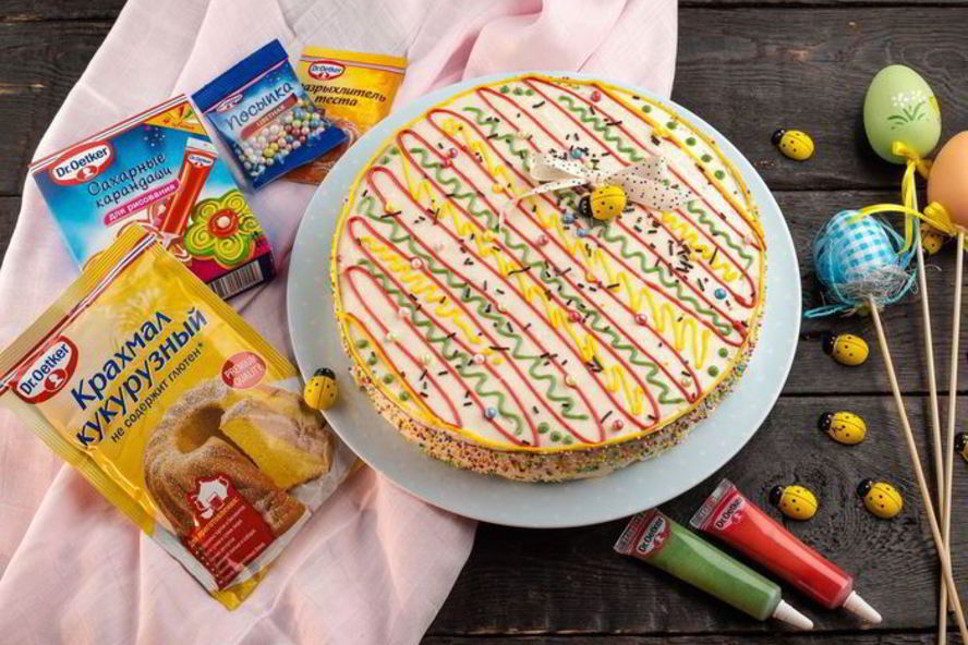 Рецепт торта степка-растрепка с маскарпоне