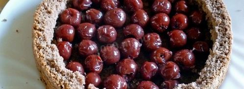 торт вишня в шоколаде. Шаг 20