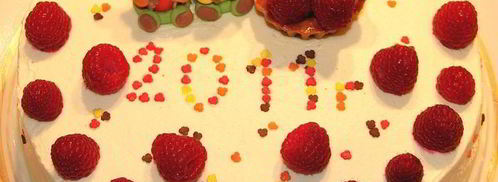 торт зайцы в малине. Шаг 3