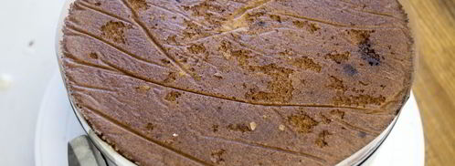 тыквенный торт с творожным кремом на хэллоуин. Шаг 16