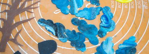 тыквенный торт с творожным кремом на хэллоуин. Шаг 22