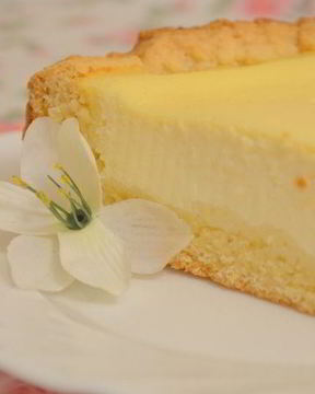 Ванильный сметанник из песочного теста