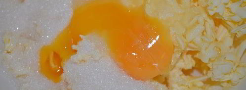 ванильный сметанник из песочного теста. Шаг 4