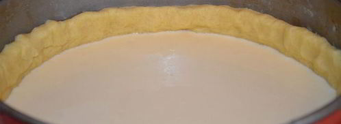 ванильный сметанник из песочного теста. Шаг 11