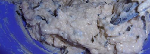 амарантовые вафли с морской капустой. Шаг 6