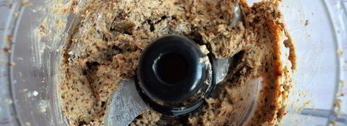 банановые вафли с кремом из фиников и орехов. Шаг 4