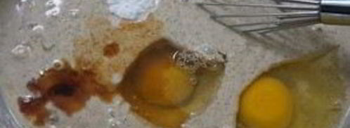 бельгийские вафли с черничным соусом. Шаг 4