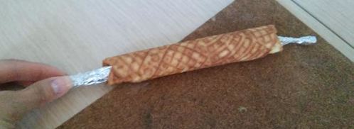 домашние вафли со сгущенкой. Шаг 7