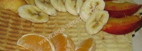 домашние венские вафли с ванилью. Шаг 10