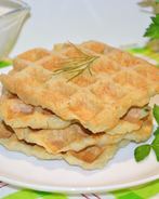 Картофельные вафли в вафельнице