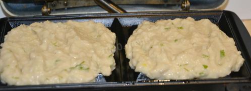 картофельные вафли в вафельнице. Шаг 12