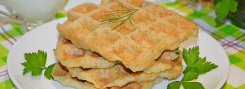 картофельные вафли в вафельнице. Шаг 16