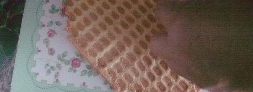 хрустящие вафельные трубочки. Шаг 8