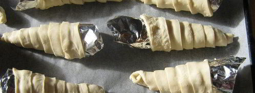 трубочки со сгущенкой. Шаг 4