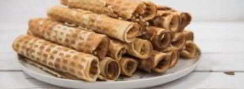 вафельные трубочки мягкие. Шаг 8